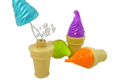 Lean-toys Mydlové bubliny Zmrzlina 4 farby 80ml
