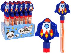 shumee Mydlové bubliny Rocket Blue 30 cm Kvapkadlo