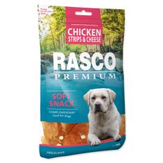 RASCO PREMIUM Pochoutka plátky kuřecího masa se sýrem 80 g