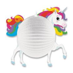 Amscan Papierový lampión Unicorn priemer 25 cm