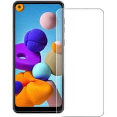 IZMAEL Temperované tvrdené sklo GOLD 9H pre Samsung Galaxy A21/Galaxy A21s - Transparentná KP26573