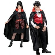 Widmann Karnevalový kostým plášť čierny 110 cm
