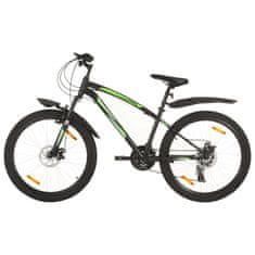 Vidaxl Horský bicykel 21 rýchlostí 26" koleso 36 cm rám čierny