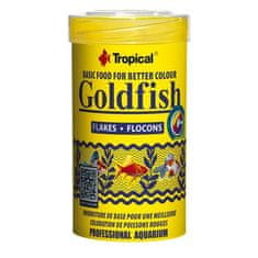 TROPICAL Goldfish Flake 100ml/20g krmivo pre závojnatky, podporujúce vyfarbenie