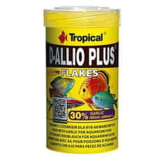 TROPICAL D-Allio Plus Flakes 100ml/20g vločkové krmivo s dodatkom cesnaku pre akváriové ryby