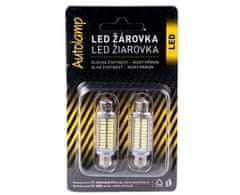 AUTOLAMP LED 12V (C10W) SV42mm číra krytá 20xLED 4014 CANBUS