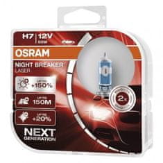 Osram Autožiarovka H7 Night Braker Laser 55W 12V C2605.4, 2 ks 3132260514