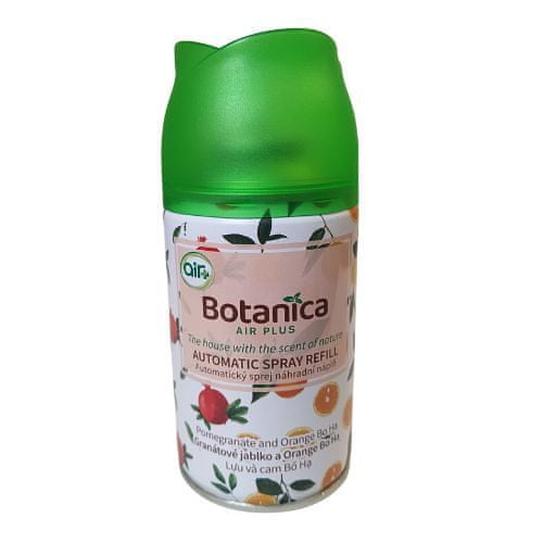 vybaveniprouklid.cz BOTANICA osviežovač vzduchu granátové jablko a pomaranč 250 ml