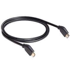 Meliconi HDMI kábel , 497015, prepojovací, 3840x2160 pixelov, kontakty z 24K zlata, 1,5 m