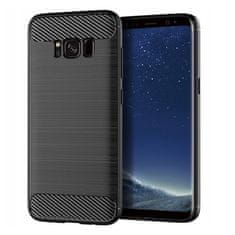 FORCELL Obal / kryt na Samsung Galaxy S8 PLUS čierny - Forcell CARBON