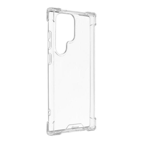 ROAR Obal / kryt na Samsung Galaxy S23 Ultra transparentný - Armor Jelly Case Roar