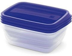 Kis Set Food Box Vedo 3x1 lt Modrý