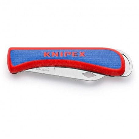 Knipex Nôž zatvárací pre elektrikárov, dĺžka 80 mm - KNIPEX 16 20 50 SB