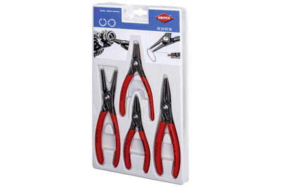 Knipex Sada 4 klieští na poistné krúžky - KNIPEX 002003SB