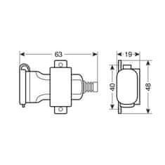 LAMPA Zásuvka USB FIX univerzální – 38878