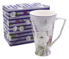 Home Elements  Porcelánový hrnček 500 ml, Levanduľa