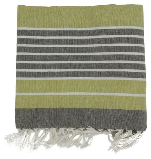 Home Elements  Uterák fouta, 90 x 170 cm, zelený