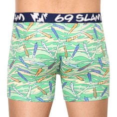 69 SLAM Pánske boxerky fit bamboo vegan 420 colton (MPBVGN-BB) - veľkosť M