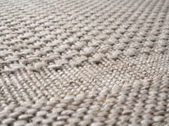 Devos Kusový koberec Floorlux 20329 Silver/Black – na von aj na doma 120x170