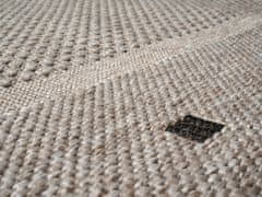 Devos Kusový koberec Floorlux 20329 Silver/Black – na von aj na doma 120x170