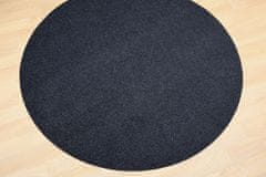 Vopi Kusový koberec Quick step antracit kruh 57x57 (priemer) kruh