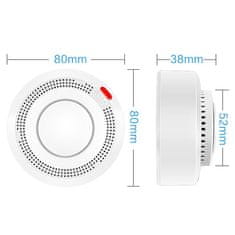 Secutek Dymový senzor Smart WiFi SRT-ASK01MCU