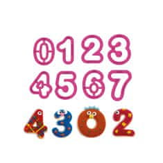 Decora Vykrajovačky číslice 0 – 9, 5,2 × 2,2 cm