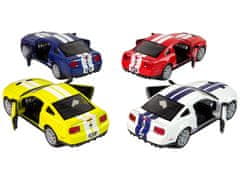 Lean-toys Kovové auto Ford Shelby GT500 2007 1:38 4 farby HXKT059