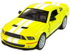 Lean-toys Kovové auto Ford Shelby GT500 2007 1:38 4 farby HXKT059