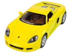 Lean-toys Porsche Carrera GT Kovové auto 1:36 4 farby HXKT038