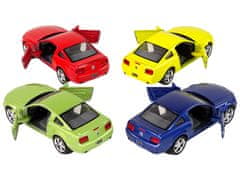 Lean-toys Kovové auto Ford Mustang GT 2006 1:38 4 farby HXKT041