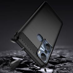 IZMAEL Puzdro Carbon Bush TPU pre Infinix Hot 20i - Čierna KP26518