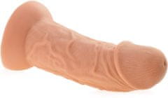 XSARA Obrovské dildo 6,6cm průměr zahnutý penis xxxl se silnou přísavkou - 78197318