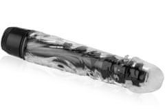 XSARA Vibrátor s měkkým gelovým návlekem ve tvaru penisu - 76554100