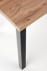 Halmar Jedálenský stôl Cobalt dub wotan/čierny
