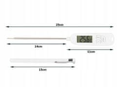 Verk  07177 Kuchynský teplomer LCD B0713 biely