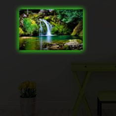 Wallity Obraz s LED osvetlením PRÍRODA 34 45 x 70 cm