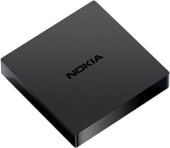 elegantný multimediálny prehrávač Nokia streaming box 8000 4k uhd rozlíšenie android tv 10 hey google internú pamäť usb hdmi