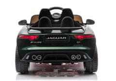 Lean-toys Jaguar F-Type Battery Car Green Paint