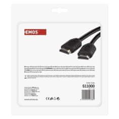 EMOS HDMI 2.0 high speed kábel S11000 A vidlica – A vidlica 10 m, čierny 2333101100