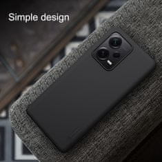 Nillkin Super Frosted Zadný Kryt pre Xiaomi Redmi Note 12 Pro+ 5G Black