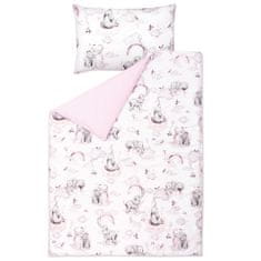 Inny Detská posteľná bielizeň 100x135 Eledreams Pink - KPP-135-Z2-ELDB-B