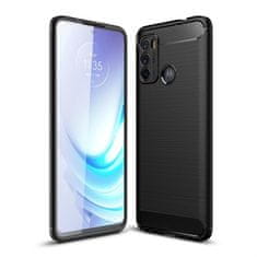 Tech-protect Carbon puzdro pre Motorola Moto G60 - Čierna KP26658