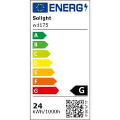 Solight Solight LED mini panel CCT, prisadený, 24W, 1800lm, 3000K, 4000K, 6000K, štvorcový WD175