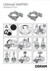 Osram montážny adaptér 64210DA02 pre NIGHT BREAKER LED H7-LED Focus 2ks