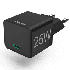 HAMA rýchla USB nabíjačka, USB-C PD/QC 25 W