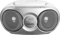 Philips AZ215, strieborná