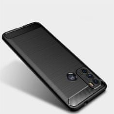 Tech-protect Carbon puzdro pre Motorola Moto G60 - Čierna KP26658