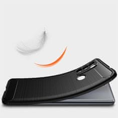 Tech-protect Carbon puzdro pre Motorola Moto G60 - Čierna KP26658