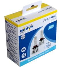 Narva LED HB3/HB4 12V-24V 24W 6500K RANGE PERFORMANCE